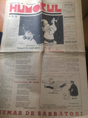 ziarul humorul 24 decembrie 1944-nr aniversar de craciun-ziar umoristic foto