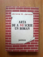 e4 Jerome K. Jerome - Arta de a nu scrie un roman