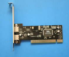 Interfata USB 2.0 PCI Gembird foto