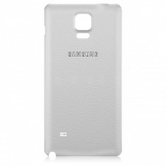 Capac spate baterie Samsung Galaxy Note 4 OEM Samsung ALB Frosted white NOU foto