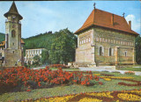 Intreg postal ilustrat 1990 circulat- Piatra Neamt-Biserica si turnul lui Stefan, Dupa 1950