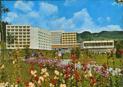 Intreg postal ilustrat 1978 circulat - S&amp;icirc;ngeorz Bai - Hotelul UGSR foto
