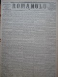 Cumpara ieftin Ziarul Romanulu , 4 Noiembrie 1873