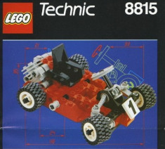LEGO - Technic Speedway Bandit #8815 ( vintage set din 1991! ) foto