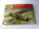 F Macheta avion vechi LWS CZAPLA (RWD-14b) model kit Polonia, 1:72