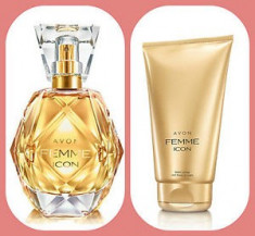 Apa de parfum Avon Femme ICON 50ml AVON + LOTIUNE DE CORP foto