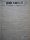 Ziarul Romanulu , 1 Decembrie 1873