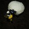 Set 2 figurine Shaun The Sheep, Oaia Shaun, Mielul Shaun, colectie Mc Donald