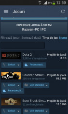 Cont Steam+volan si pedale foto