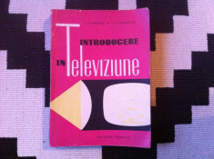 INTRODUCERE in televiziune editura tehnica carte tehnica ilustrata hobby 1961 foto