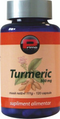 Turmeric cu piper, 2200 mg/cap, 120 cap, anticancer, antiinflamator, antiimbatra foto