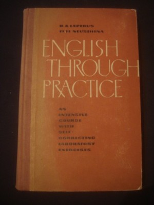 B. A. Lapidus - English through practice foto
