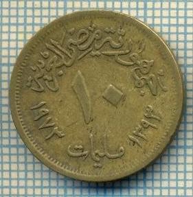 8399 MONEDA- EGYPT - 10 MILLIEMES -anul 1973 -starea ce se vede