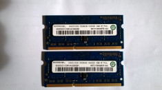 8GB Ram laptop Ramaxel 2X4GB 12800 DDR3 1600Mhz RMT3170MN68F9F-1600 PC3L 1.35V foto