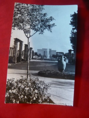 Ilustrata Eforie Sud - Teatrul de Vara circulat 1964 foto