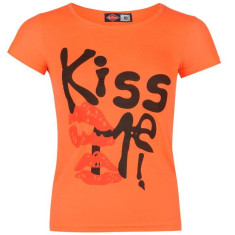 Tricou Dama Lee Cooper Kiss Me original - marimea M, L, XL foto
