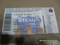 Bilet Steaua - AS Roma foto