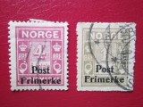 Timbre Norvegia Stampilate, Colectie Straina 1901-1950