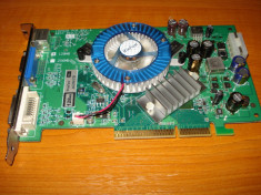 Placa video Nvidia Leadtek Winfast A 6200 AGP 8X cu alimentare separata 128MB foto