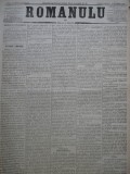 Cumpara ieftin Ziarul Romanulu , 9 10 Noiembrie 1873
