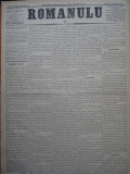 Ziarul Romanulu , 30 Noiembrie 1873