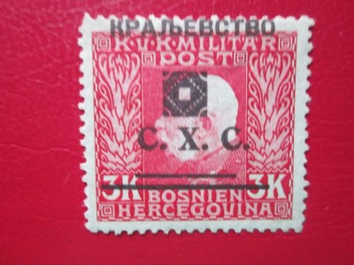 TIMBRE BOSNIA CU EROARE =SERIE=MNH foto