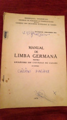 Manual de limba germana pentru lucratorii din unitatile de cazare, 1978 foto