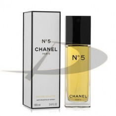 Chanel No 5 Eau De Toilette, 100 ml, Apa de toaleta, pentru Femei foto