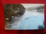 Ilustrata Valiug -Lacul de Acumulare circulat anii 1966