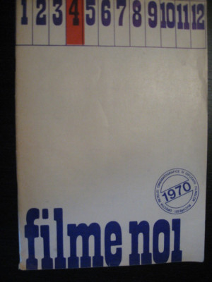 Film / cinema - revista filme noi / aprilie 1970 foto