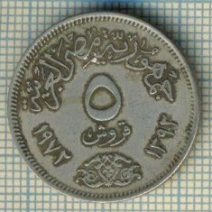 8410 MONEDA- EGYPT - 5 PIASTRES -anul 1972 -starea ce se vede