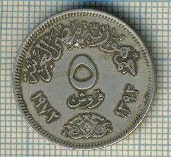8410 MONEDA- EGYPT - 5 PIASTRES -anul 1972 -starea ce se vede foto