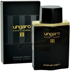 Emanuel Ungaro L`Homme III, 100 ml, Apa de toaleta, pentru Barbati foto