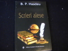 SCRIERI ALESE--B.P. HASDEU- foto