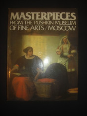 MASTERPIECES FROM THE PUSHKIN MUSEUM OF FINE ARTS / MOSCOW {format 29 x 22 cm} foto