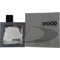 DSQUARED2 Silver Wind Wood, 100 ml, Apa de toaleta, pentru Barbati foto