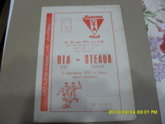 Program UTA - Steaua foto