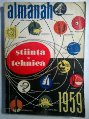 Almanahul stiinta si tehnica 1959 foto