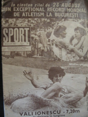 Lot 6 numere - Revista Sport 1982, nr.3,5,7,8,9,10 foto