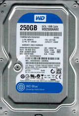 Hard disk Western Digital Blue WD2500AAKX 250GB SATA3, 16M, 100%OK, garantie! foto