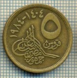 8429 MONEDA- EGYPT - 5 PIASTRES -anul 1984 -starea ce se vede, Africa