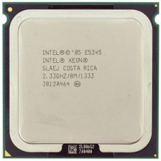 Procesor intel quad core xeon E5345 2.33Ghz 8MB lga 775 = Q8300 cu adaptor 775 foto