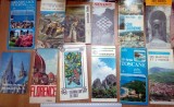 LOT CARTI / BROSURI ANII 70-80ITALIA, FLORENTA ,TOSCANA, VENETIA , CASTELE ...