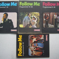 Follow Me - Curs Limba Engleza - 4 Volume, Complet