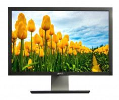 Monitor 24 inch LED, IPS, DELL U2410, Black &amp;amp; Grey, Garantie pe Viata foto