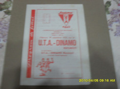 program UTA - Dinamo foto