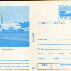 Intreg postal CP 1994,necirculat - Avionul de calatori Boeing B 737