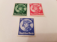 germania reich 1933 postdam/ serie MH/ mi 479-481 foto