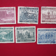 TIMBRE GERMANIA LOT STAMPILAT