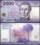 !!! CHILE - 2.000 PESOS 2009 - P 162 a - UNC / POLIMER